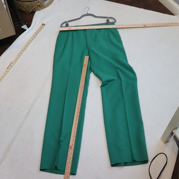 Vintage Jack Nicklaus Tournament Slacks by Hart Schaffner & Marx – Kelly Green - Picture 3 of 8